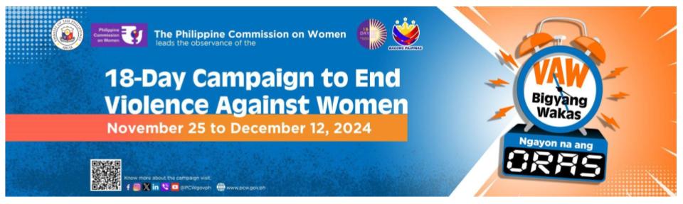 2024 18 DAY CAMPAIGN AGAINST VAW