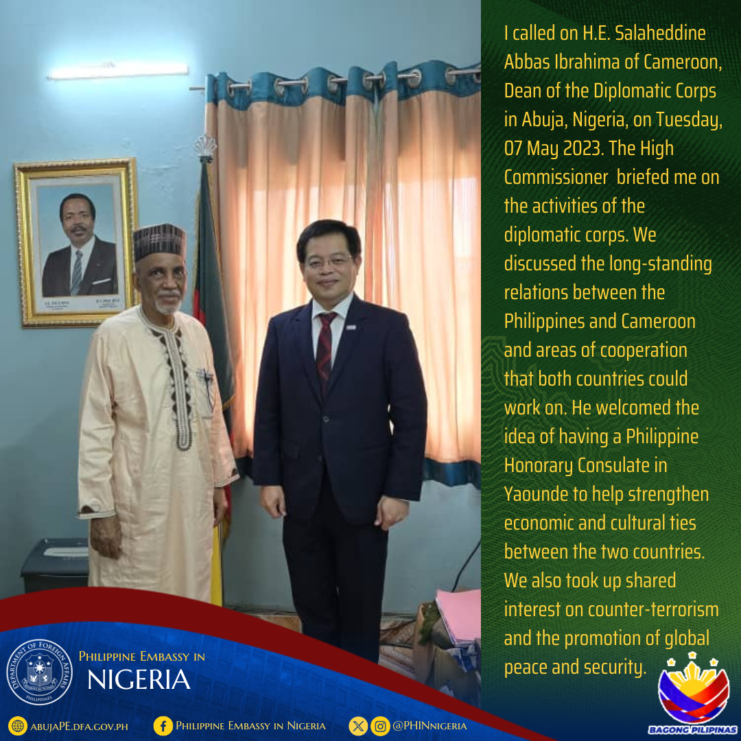 Call on High Commissioner of Cameroon