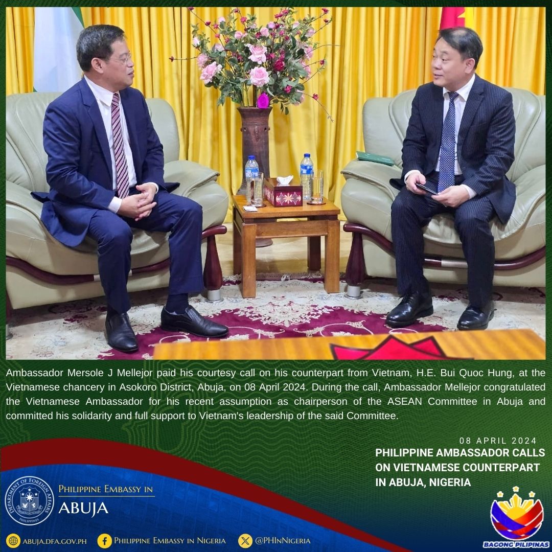 Courtesy Call in Amb designate of Vietnam